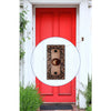 Decorative Doorbell Button – Finest Quality Bell Push Button – Easy to Install Calling Bell Button – ‎Antique Copper