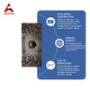 Decorative Doorbell Button – Finest Quality Bell Push Button – Easy to Install Calling Bell Button – Oil Rubbed Bronze