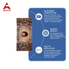 Decorative Doorbell Button – Finest Quality Bell Push Button – Easy to Install Calling Bell Button – Antique Copper