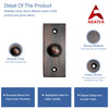 Decorative Doorbell Button – Finest Quality Bell Push Button – Easy to Install Calling Bell Button – Oil Rubbed Brushed