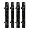 6.2" Antique Iron Door and Cabinet Pull (Brushed Black Finish) – Elegant Design Door Pull - Set of 4 Pieces