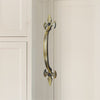 5.9" Brass Cabinet Door Pulls - Antique Brass