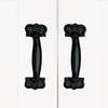 4.5" Premium Cabinet Pulls - Black Powder Coated Finish