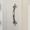 153mm Brass Door Pull - Oil Rubbed Brushed