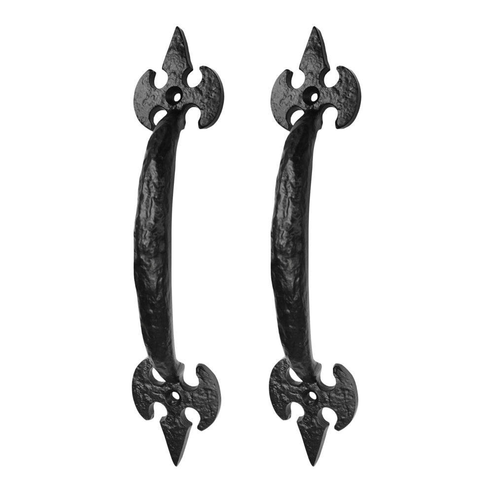 7.2" Premium Cabinet Pulls - Black Powder Coated