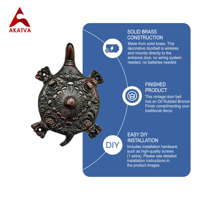 Decorative Doorbell Button – Finest Quality Bell Push Button – Easy to -  akatva