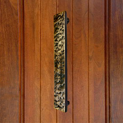 8.1" Brass Door and Cabinet Pull - Antique Brass