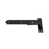 320mm x 132mm Iron Hinge – Black Powder Coated