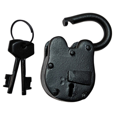 35mm Handmade Antique Iron Padlock