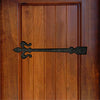 Hinges for Wooden and Metal Fences, Doors, Cabinets - Black Powder Coated Finish