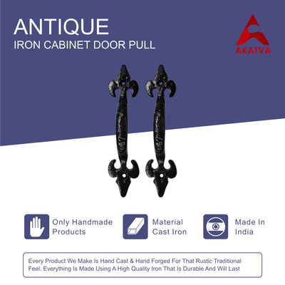 6" Premium Cabinet Pulls - Black Powder Coated