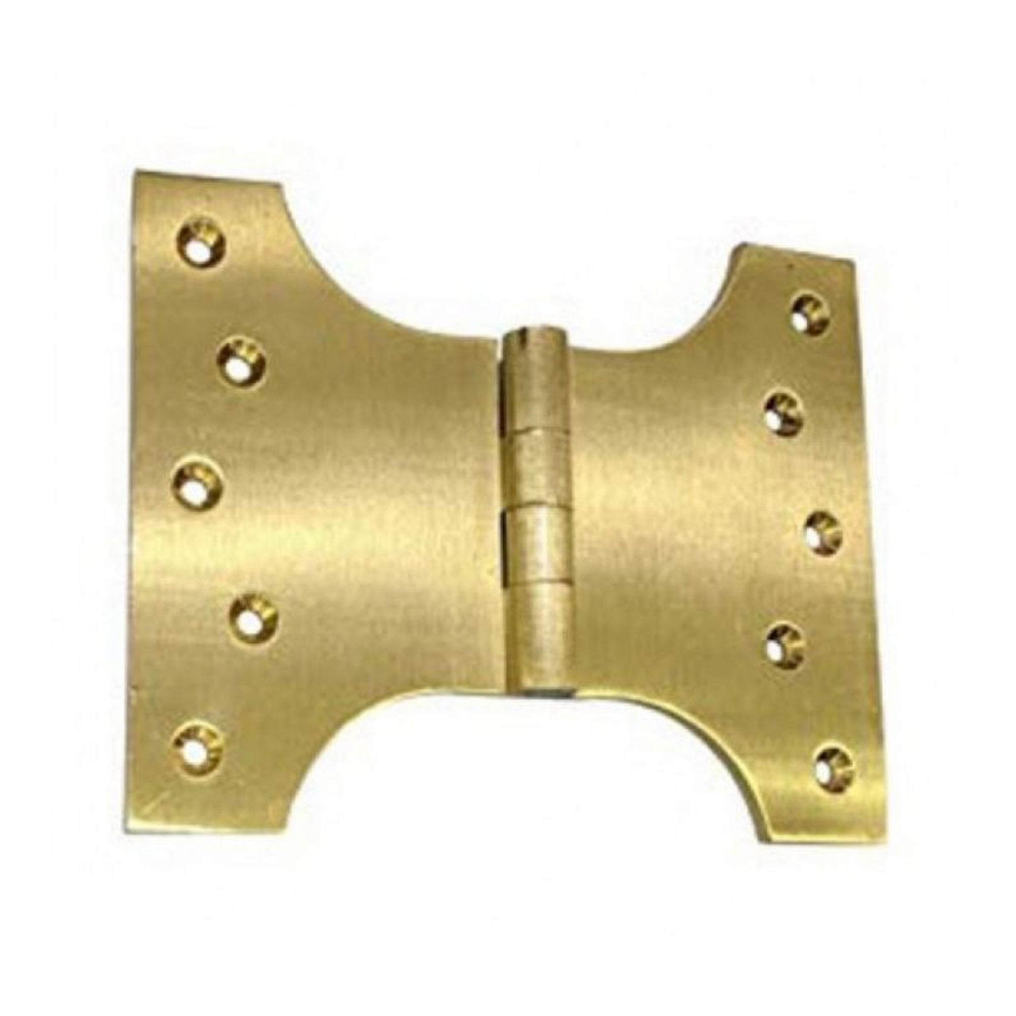 6" Brass Parliament Hinge - Satin Brass