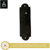 "Pull" Brass Sign Plaque - Oil Rubbed Bronze Finish Pull Plaque