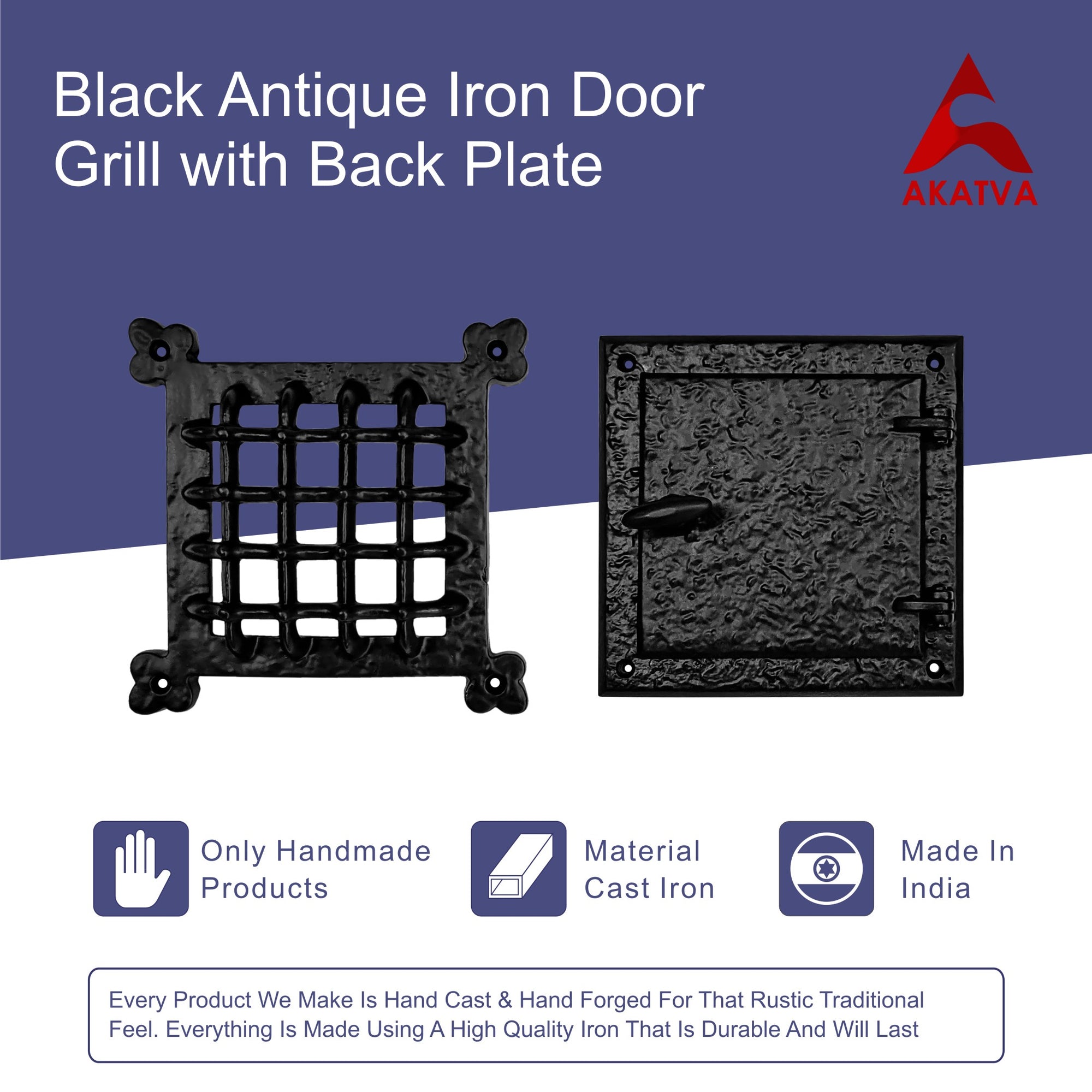 cast iron bbq doors