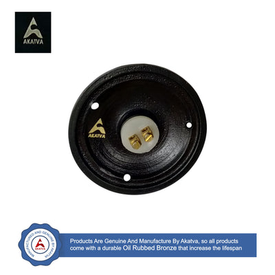 Decorative Doorbell Button – Finest Quality Bell Push Button – Easy to Install Calling Bell Button – Oil Rubbed Bronze