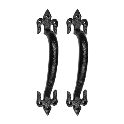 5" "Xingu" Premium Cabinet Pulls -Black Powder Coated