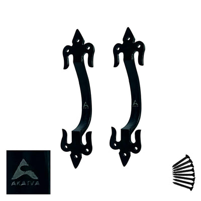 5" "Xingu" Premium Cabinet Pulls -Black Powder Coated