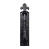 Black Cast Iron Door Knocker for Front Door – Cast Iron Door Knocker Black Powder Coated