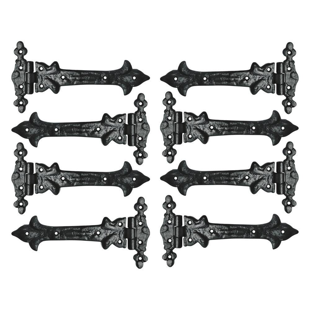 Olenyok Cast Iron T Hinge - Black Powder Coated