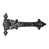 "Olenyok" Cast Iron T Hinge - Black Powder Coated Finish