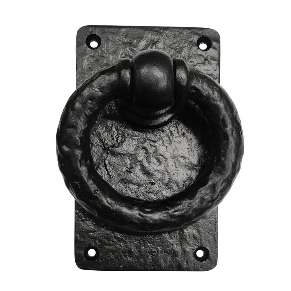 "Negro" Black Cast Iron Door Knocker – Black Powder Coated