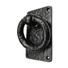 "Negro" Black Cast Iron Door Knocker – Black Powder Coated