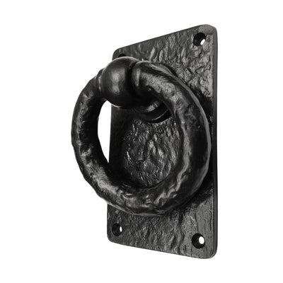 "Negro" Black Cast Iron Door Knocker – Black Powder Coated