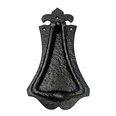 Black Cast Iron Door Knocker – Black Powder Coated