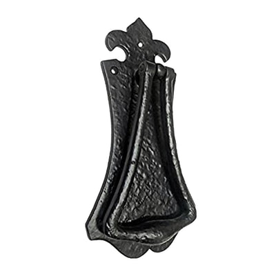 Black Cast Iron Door Knocker – Black Powder Coated