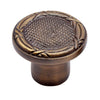 Brass Cabinet Knob - Antique Brass