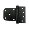 Black Antique Iron Hand Forged H Hinge - Black Powder Coated