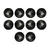 30mm Black Antique Iron Hand Forged Stud – Black Powder Coated Finish