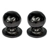 Cast Iron Cabinet Knob  - Black Powder Coated