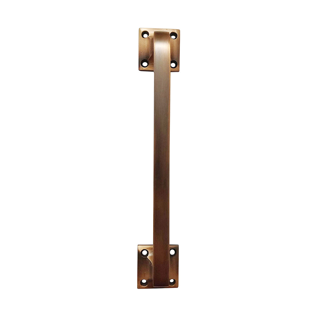 8.8" Brass Door & Cabinet Pull - Copper Antique