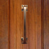 8.8" Brass Door & Cabinet Pull - Copper Antique