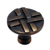 Brass Cabinet Knob - Antique Brass