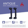 6.7" Premium Cabinet Pulls - Black Powder Coated