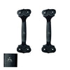 6.7" Premium Cabinet Pulls - Black Powder Coated