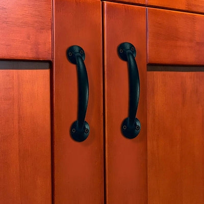 6" Premium Cabinet Pulls - Black Powder Coated