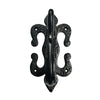 "Tobol" Black Cast Iron Door Knocker – Black Powder Coated