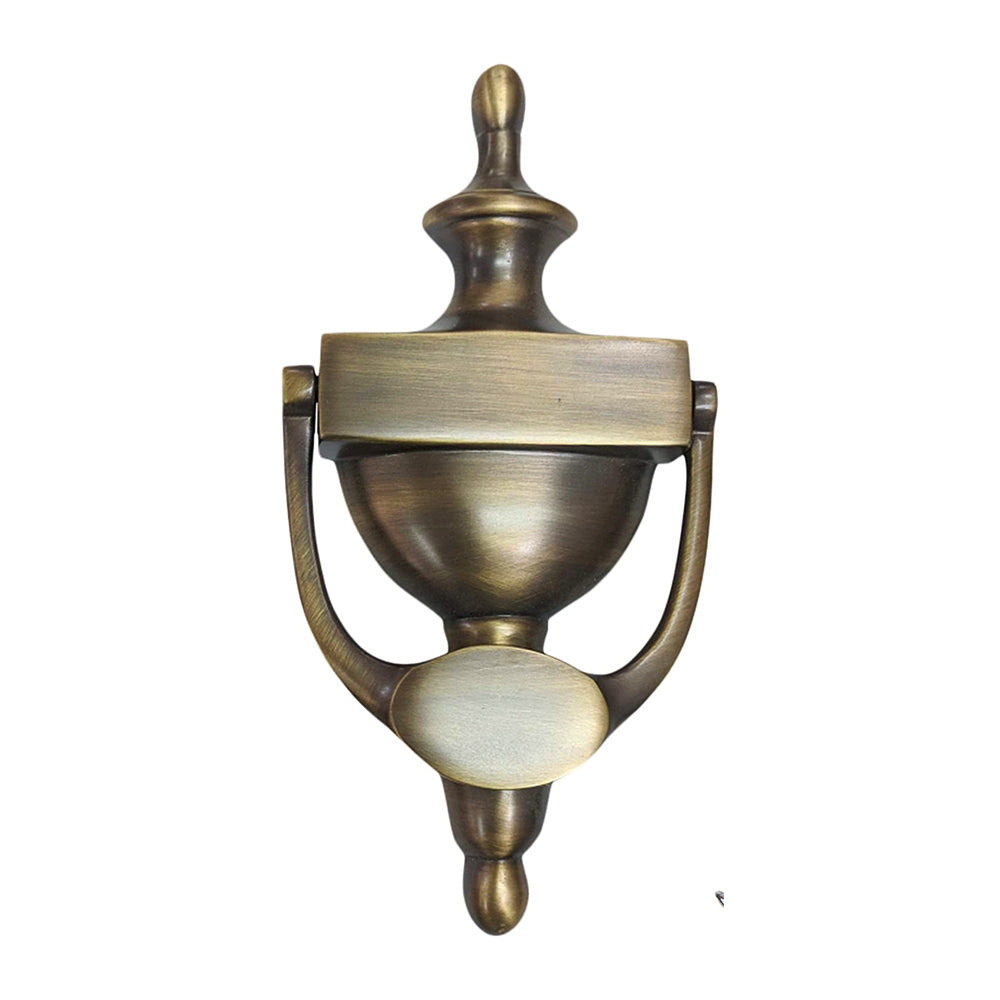 Brass Door Knocker - Antique Brass Finish