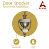 Brass Door Knocker - Antique Brass Finish