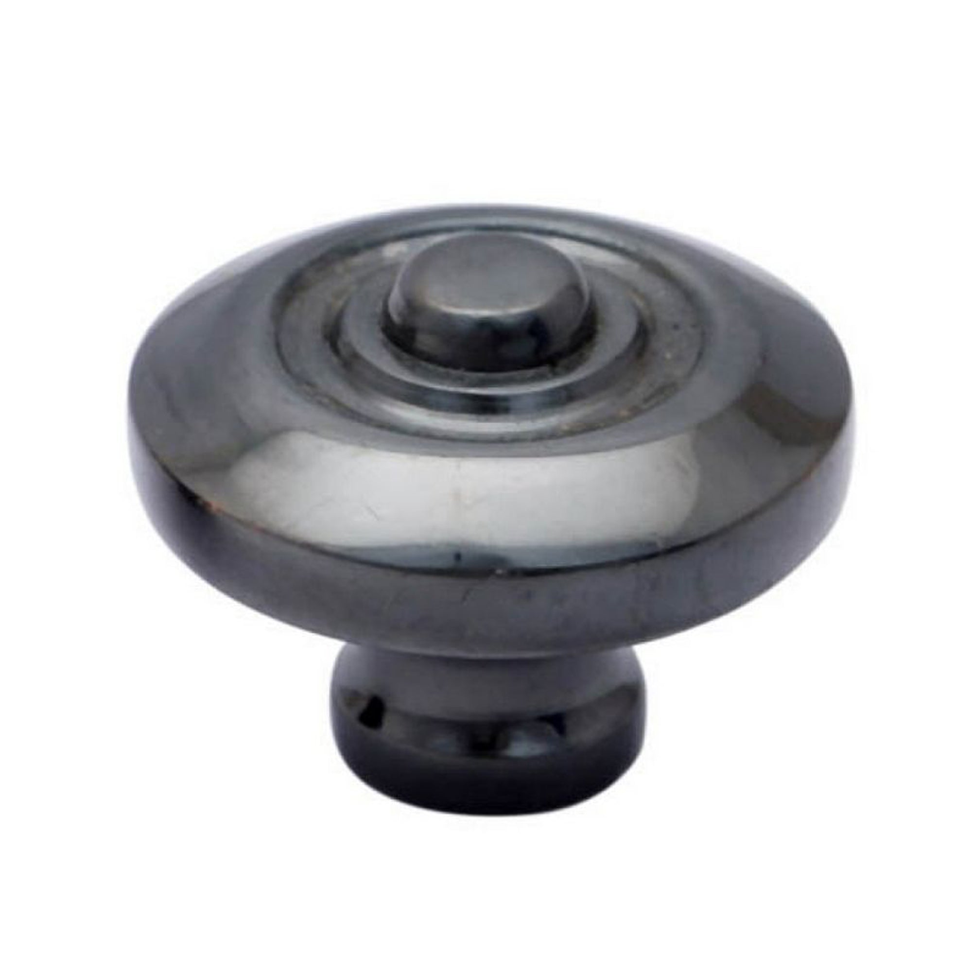 Brass Cabinet Knob - Black Nickel