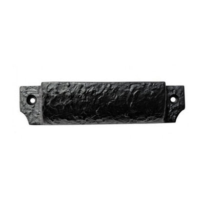 Iron Drawer Pull – Black Powder Coated