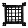 Black Antique Iron Door Grill – Decorative & Classic Style Black Grill – Heavy Duty Door Grill – Black Powder Coated