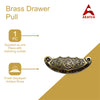 "Anadyr" Drawer Pull Antique Brass – Antique Brass