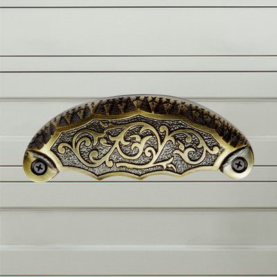 "Anadyr" Drawer Pull Antique Brass – Antique Brass