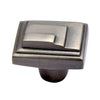 Brass Cabinet Knob - Antique Brushed Nickel