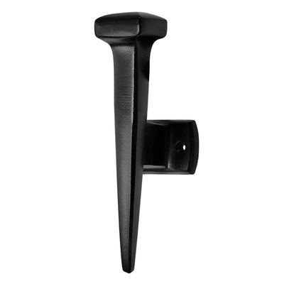 Premium Door Hook - Black Powder Coated Walls Door Hook Pack of 1 Piece