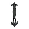 10.6" Black Antique Iron Door Pull (Black Powder Coated) – Furniture Door Pull Antique – Hardware Door Handles